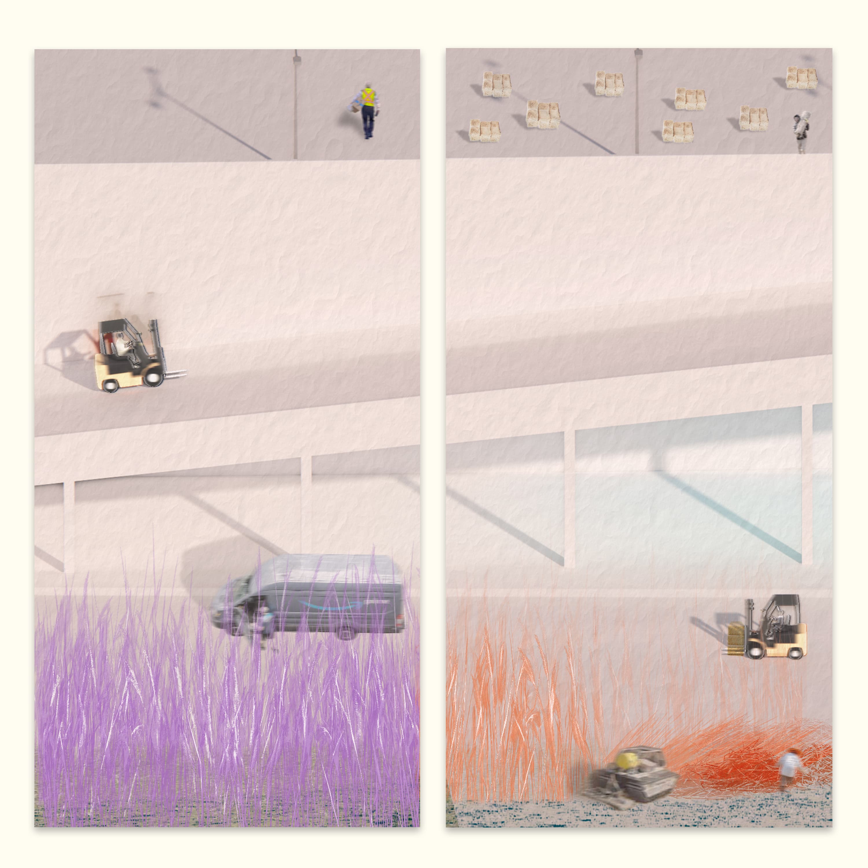 Logistical Landscape of Phragmites cover